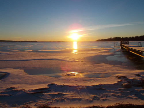 Vinterbilder från Hedesunda