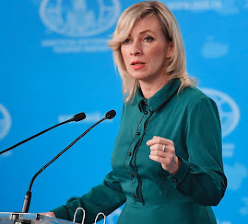 Det ryska utrikesministeriets taleskvinna Maria Zacharova: 