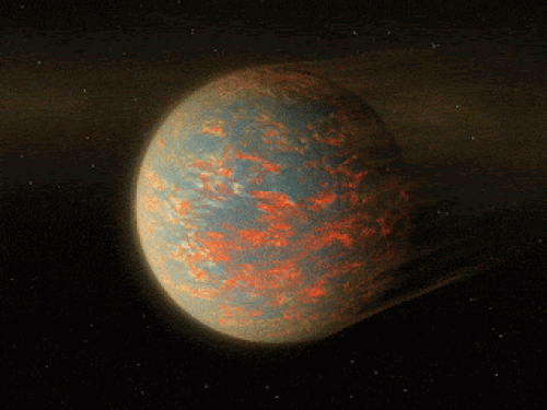 Exoplanet GJ 1252b saknar atmosfär.