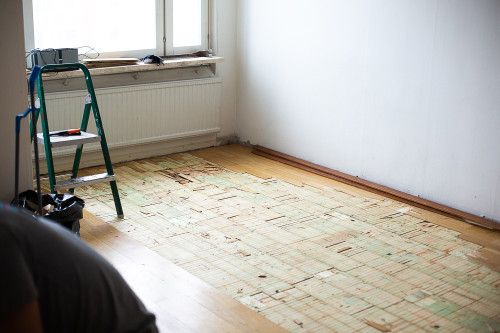 Renovera hela lägenheten - dag två