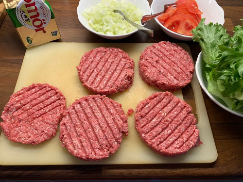 LCHF- hamburgare
