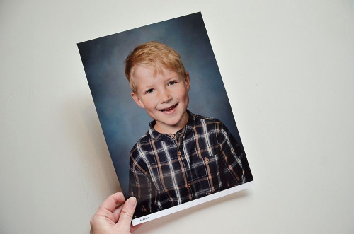 Det första skolfotot
