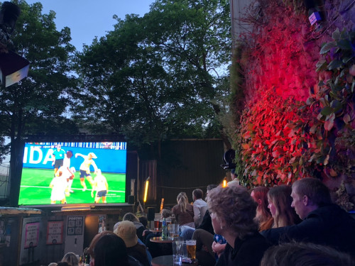 Igår såg vi matchen