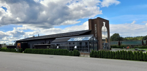 Torsdag 1 september. Besöksstatistik och Glasets Hus