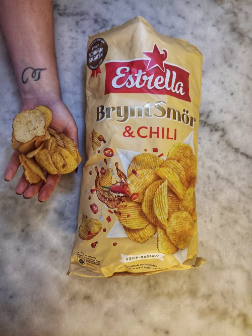 Chips 487: Estrella - Brynt smör & Chili