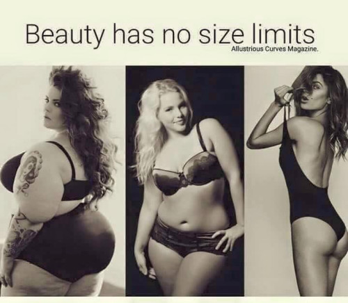 Beauty has no size limits. ❤️