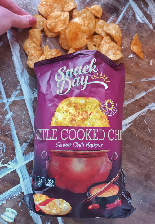 Chips 479: Snack Day (Lidl) Kettle Cooked Chips - Sweet Chili Flavour