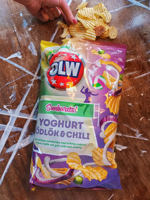 Chips 476: OLW - Yoghurt, Rödlök & Chili