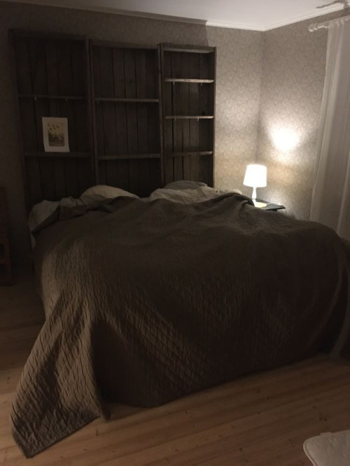 Sänggavel potatislådor sänghimmel