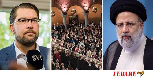 Representanter från Irans mördarregim inbjuds till Nobelfesten  men inte Jimm...