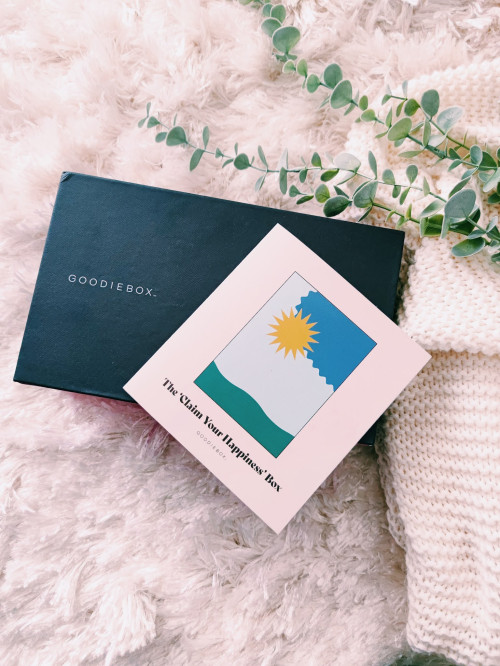 The 'Claim Your Happiness' Box - Goodiebox Augusti 2021