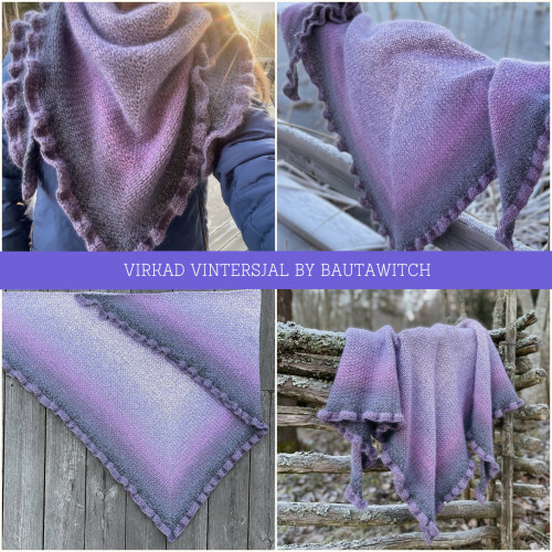 DIY – Virkad vintersjal