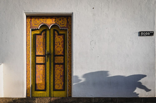 Den gyllene dörren ~ Dambulla i Sri Lanka