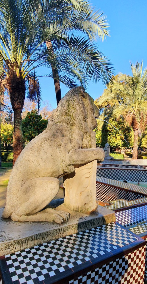 Lejonens trädgård i Sevilla