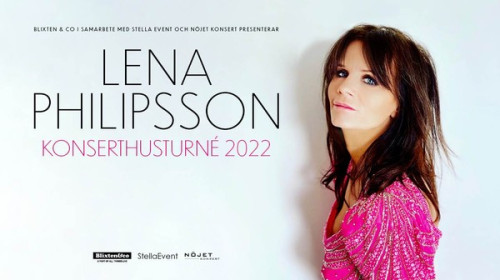 Lena Philipsson på omfattande konserthusturné våren 2022