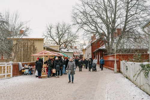 Julmarknad i Gamla Linköping