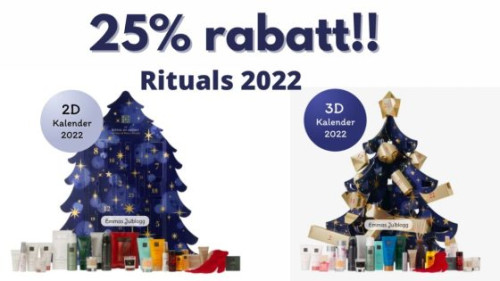 25% REA på Rituals adventskalender 2022