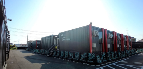 Övernatta i en fraktcontainer - en något ovanlig japansk hotellösning